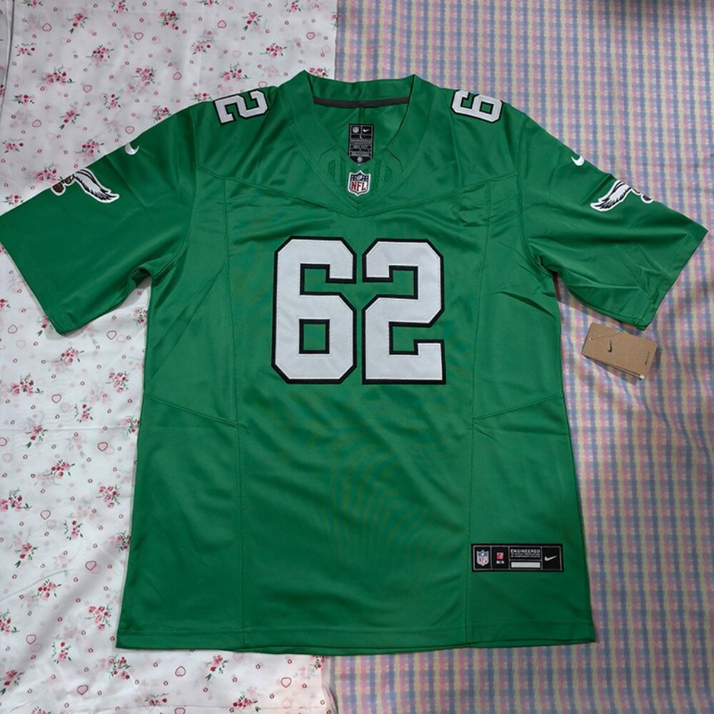 Philadelphia Eagles NFL Green #62 Jersey